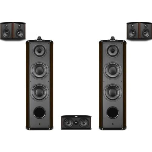 Diva8.3HT/Diva 6.1HT/Diva6.3HT Home Theater 5.0 Channel Sterero Sound System Front Diva 6.3F Center Diva 6.3C Rear Diva 6.3R