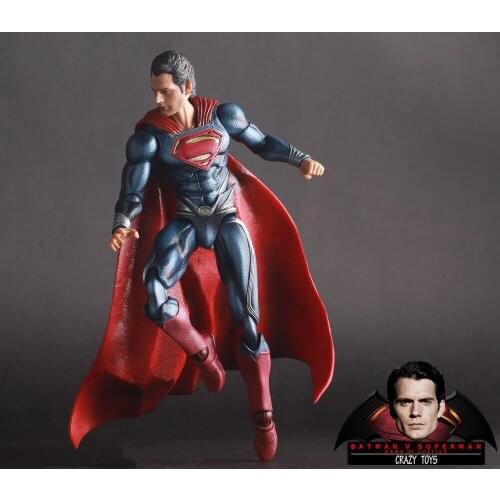 Crazy Toys DC Justice League 12" 25cm Superman Super Hero PVC Action Figure Collectible Model Toys