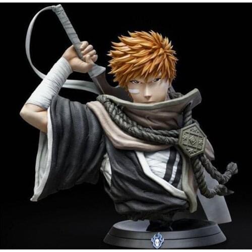 BLEACH GK Statue TSUME-Studio Kurosaki Ichigo 1:1 80CM Bust Resin Action Figure Collection Model Toys F32