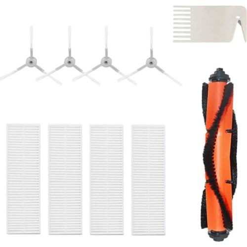 Filter Roller Main Side Brush Kits for Xiaomi Mijia G1/MJSTG1/SKV4136GL Mi Robot Vacuum-Mop Essential Accessories