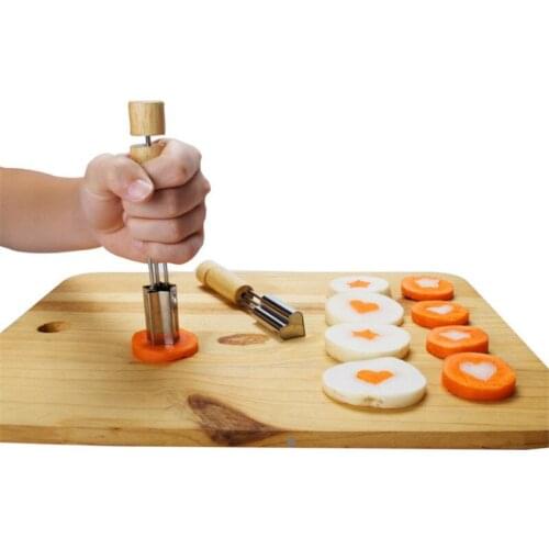 430 Stainless Steel Baking Biscuit Mold Printing Mold Vegetable And Fruit Cut Embossing Mold Star Heart Pattern