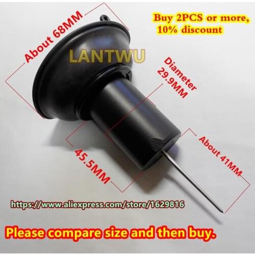 HMHonda VLX 400 (Steed 400) Motorbike Keihin carburetor vacuum diaphragm plunger assembly (configured Jet needle)