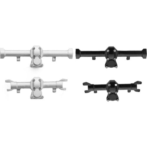 Metal Front & Rear Axle Diff Cover for Axial SCX24 90081 AXI00001 1/24 RC Crawler Car Upgrade Parts Accessories