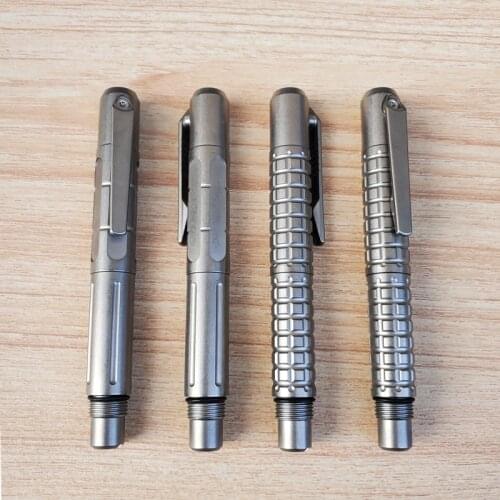 EDC Titanium Alloy Mini Tactical Pen With Business Writing Multi-functional Portable Outdoor EDC Tools