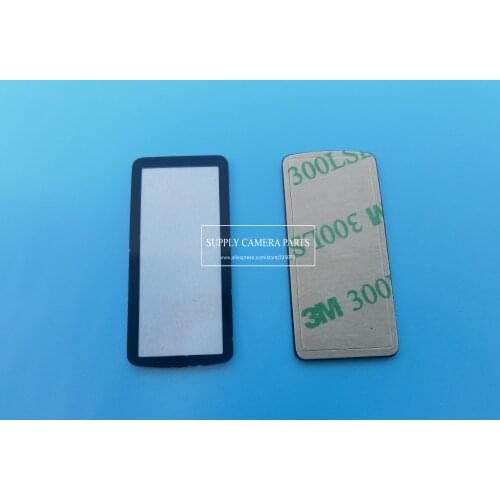 NEW Top Outer LCD Display Window Glass Cover +TAPE For Nikon D750 Small Screen Protector Digital Camera Repair Part