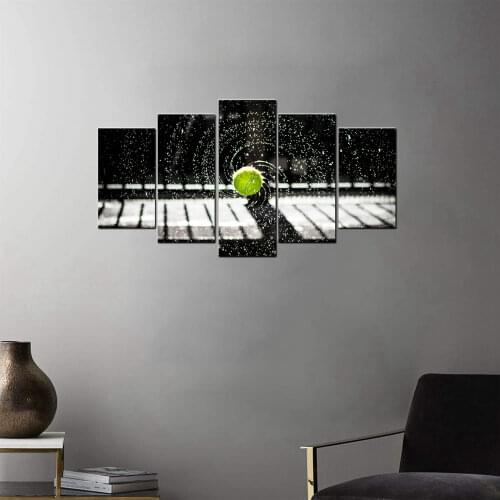 Tennis Posters and Prints 5 Pieces Wall Art Pictures for Teenager Bedroom Home Decor Giclee Printed Sport Artwork Drop Shipping