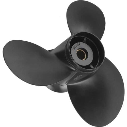 Steering for boat hatch handles Outboard Propeller 10 Spline Tooth 3 Blades 58100-93763-019 9 1/4 x 9 Fit for Suzuki 9.9HP