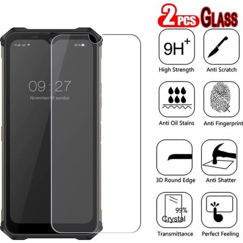 2-1Pcs Protective Tempered Glass For Oukitel WP13 5G Premium Screen 2.5D HD Protector Cover For Oukitel WP12 Pro Glass Film