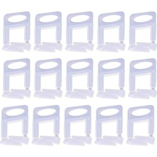 600 PCS Tile Leveling System Clips 1/16 Inch(1.5Mm) Tiles Leveler Spacers Tool For Ceramic Tile And Stone Installation