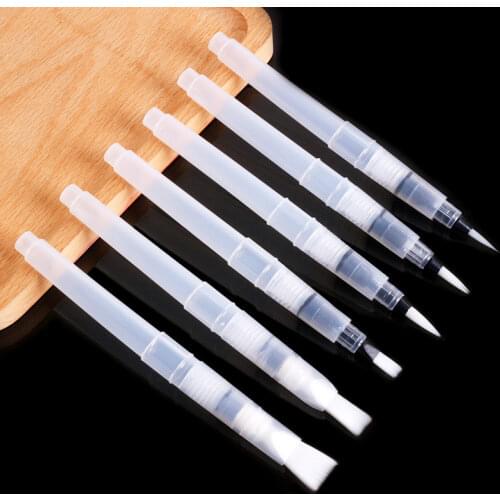 6/3PCS Watercolor Paint Brushes Water Pen Set for Drawing Painting Calligraphy Professional Art Supplies