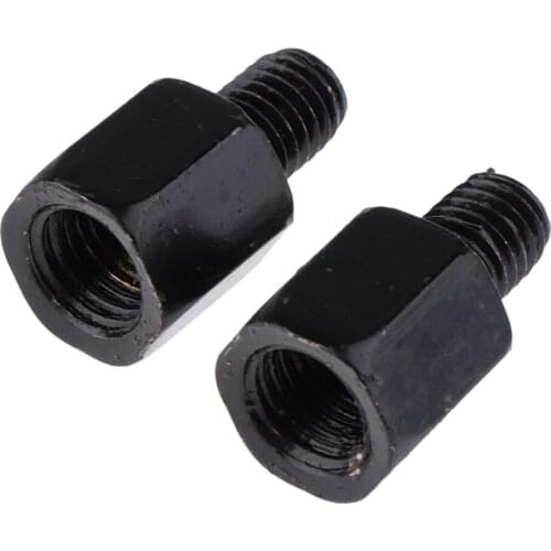 Motorcycle Mirror Mount Adapter LH 10mm to RH 8mm Mirror Rear for Honda