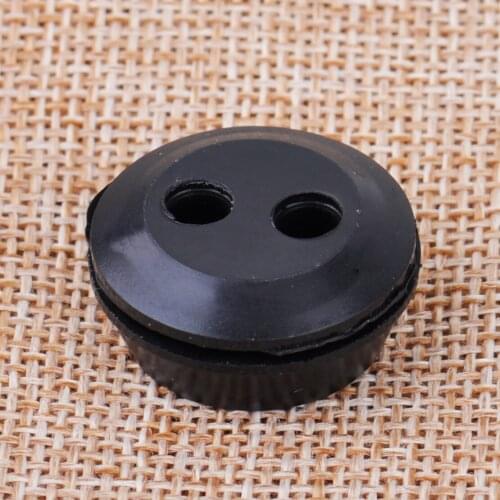 LETAOSK New 5Pcs 2 Hole Fuel Gas Tank Line Grommet Replacement Accessories Fit for String Craftsman Trimmer Lawn Mower Chainsaw