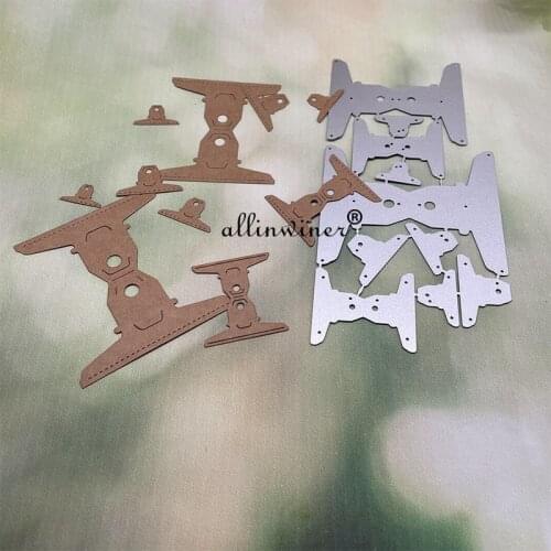 New Various sizes closed clip Metal Cutting Dies for DIY Scrapbooking Album Paper Cards Decorative Crafts Embossing Die Cuts