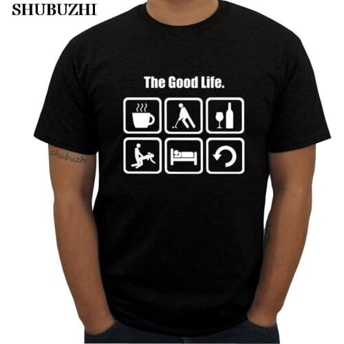 Field Hockey - The Good Life Field H shubuzhi men t-shirt luxury brand fashion hip-hop hot sale summer cotton cassual t shirt
