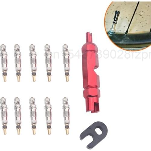 Best Selling Tool Combination French Bicycle Valve Core Removable Multicolor Vacuum Tire Valve