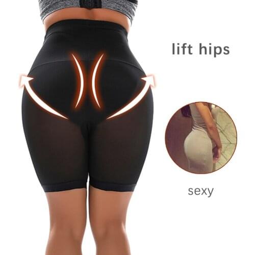 Women High Waist Underwear Flat Belly Body Shaper Sexy Slimming Control Panties Seamless Butt Lifter Briefs