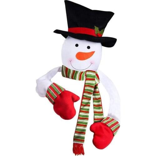 Christmas Tree Topper Snowman Decoration Xmas Tree Decoration Pendant for Shopping Mall School Home Christmas Decoration