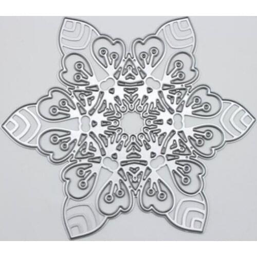YINISE Metal Cutting Dies For Scrapbooking Stencils Five-pointed Star DIY Album Cards Making Embossing Folder Die Cuts Cutter