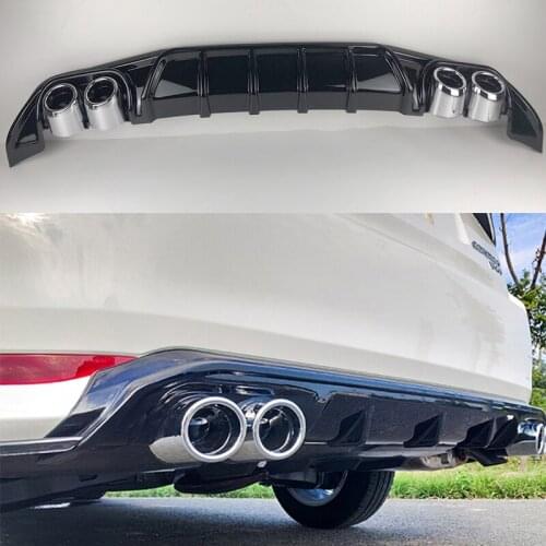 For Toyota Corolla 2020 ABS Rear lip rear spoiler front Bumper Diffuser Bumpers Protector Front bumper lip spoiler