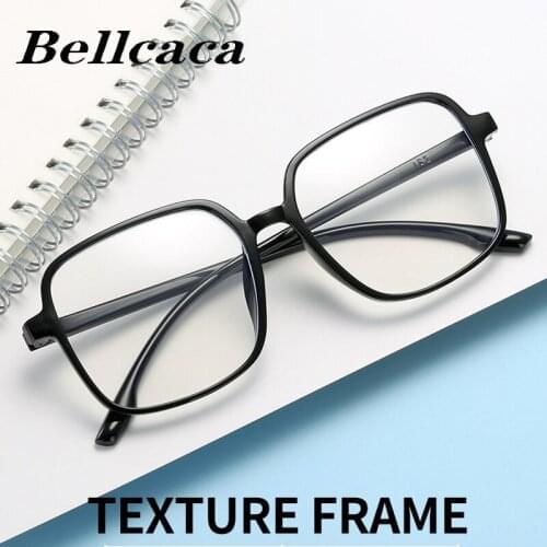 Bellcaca Women Eyeglasses Anti-Blue Rays Light Computer Optical Spectacle Frame Clear Lens Eye Glasses Frame For Female