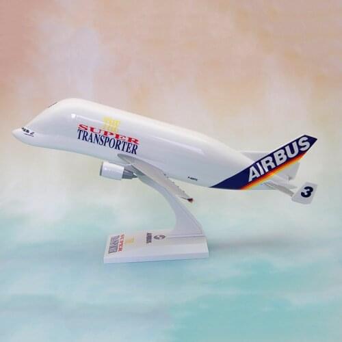 1:200 Airbus A300-600ST BELUGA airlines super Transporter machine with base aircraft plane collectible display model toy