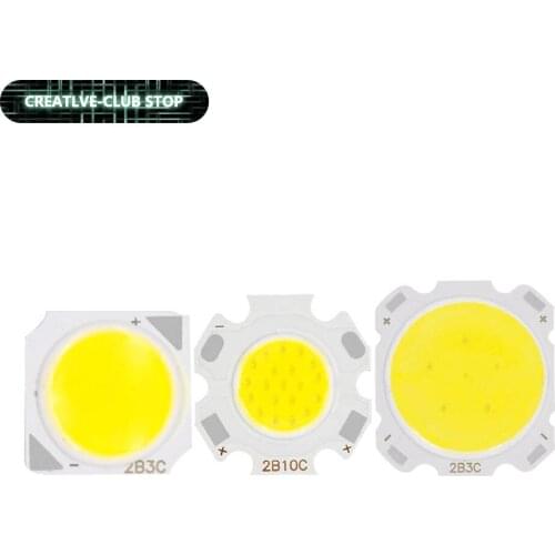 10pcs a lot 3W 5W 7W 10W LED COB Light Bulb On Board 250mA led diodes High Power LED Light Lamp SpotLight Downlight Lamps DIY