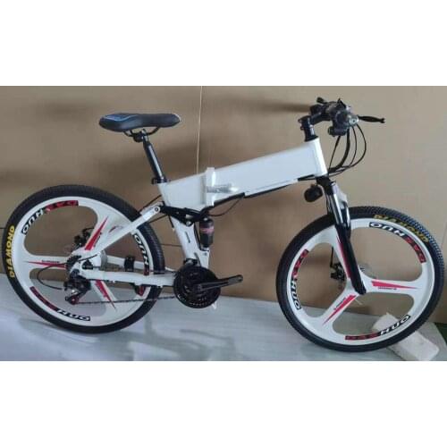 26INCH ELECTRIC BICYCLE FOLDABLE 350W MOTOR 36V48V8A Lithium Battery MTB