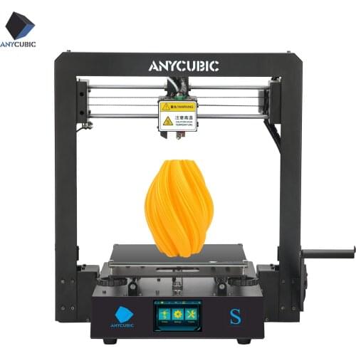 ANYCUBIC Mega S 3D Printer Kit 210x210x205mm Print All Metal Frame Extruder Ultrabase Platform Touchscreen w/ 10m PLA 3D Printer