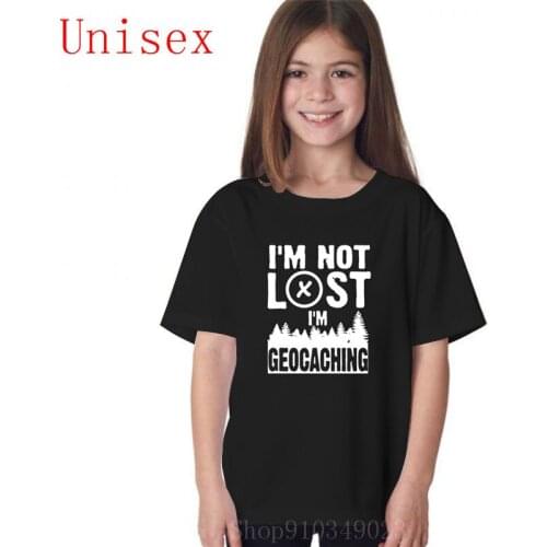 I'm Not Lost I'm Geocaching childrens clothes g kids clothes boys kids summer clothes comfortable high quality popular hot sale