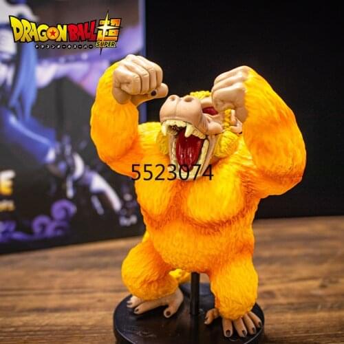 Dragon Ball Super Saiyan Great Ape Goku Vegeta Figure toys dolls kid Gorilla Orangutan Model Collection Birthday Gifts 15cm