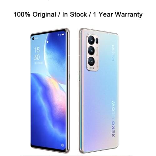 Official Oppo Reno 5 Pro+ Plus 5G Android Phone Snapdragon 865 Octa Core Face ID 6.55" 90HZ 2400X1080 65W Charger 50.0MP+32.0MP