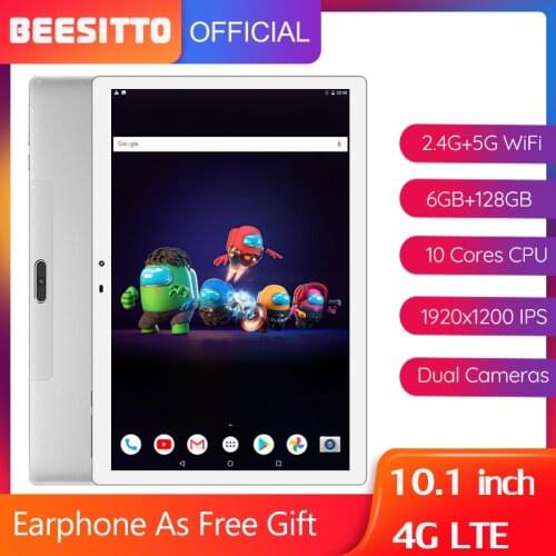 Newest 10.1 Inch 1920X1200 IPS MT6797 Deca Core 6GB RAM 128G ROM 4G Network Tablets PC 13/5MP Camera 5G WiFi 8000mAh планшет