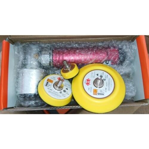 New 1pcs 90 Degree Eccentric Air Sander Polishing Machine With 1" 2" 3" Pad Eccentric Sander 90 Degree Pneumatic Polisher Tool