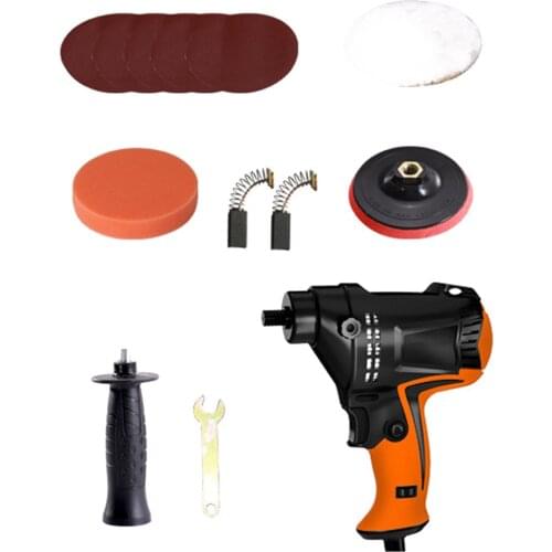 220V 980W Polishing Machine Car Polisher Six Gears Adjustable Speed Electric Waxing Machine Automobile Furniture Polishing Tool