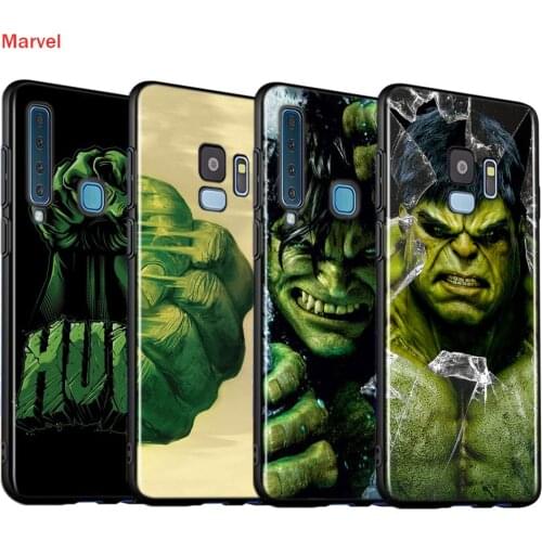 Silicone Cover Marvel Hulk Avengers For Samsung Galaxy A9 A8 A7 A6 A6S A8S Plus A5 A3 A02 Star 2018 2017 Phone Case
