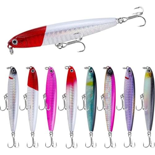 Sinking Pencil Fishing Lure wobblers 12g 18g Magnet system Minnow Artificial Hard bait Trolling For Jigging Bait Fishing Tackle