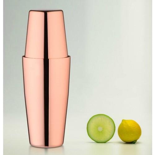 Premium Cocktail Shaker Weighted Shaking Tins, Gold Plated / Copper Plated, Black / Mirror Finish, Premium Barware Tools