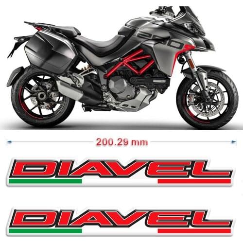 Tank Pad For Ducati Diavel XDiavel 1260S V2 V4 Protector Fairing Motorcycle Stickers Emblem Logo Fender Windshield Handguard
