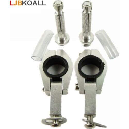 Aluminum 28mm 1 1/8" Wide Oversized Fat Bars HandleBar Handguards Clamp Mounting Kit for Kawasaki KLR250 KLR650 KLX125L KLX110L