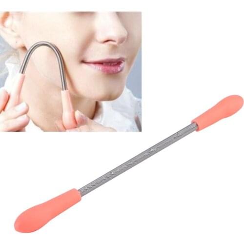 1pcs Face Hair Remover Removal Stick Facial Hair Remover depilador Facial Remover Spring Smooth Spring Epilator
