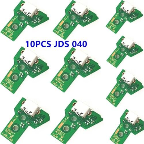 10 pcs JDS 040 030 011 001 USB Charging Port Socket Board For Sony PlayStation 4 PS4 DS4 Pro Slim Controller Charger PCB Board