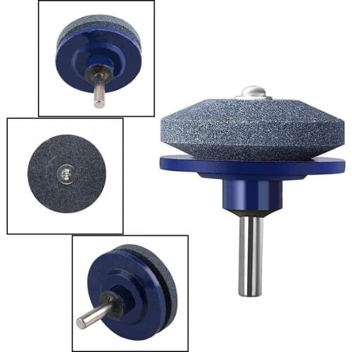 5pcs Set Universal Sharpening Drill Lawnmower Faster Blade Sharpener Grinding Garden Tools Lawn Mower Sharpener Drill Bit