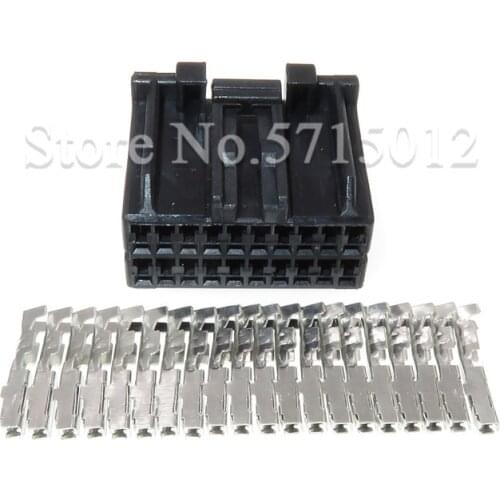 20 Hole/Way Automotive Wire Electrical Female Connector Auto Socket With Terminals