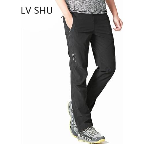 Quick Dry Waterproof Hiking Pants Men Summer Breathable Outdoor Climbing Trousers Trekking Pants Pantalon Hombre Trekking