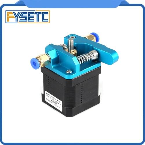 CR10 Extruder Near Remote Universal Wire Feeder Blue Sand Aluminum Upgrade MK8 1.75MM With Pneumatic Connect 3D Printer Parks