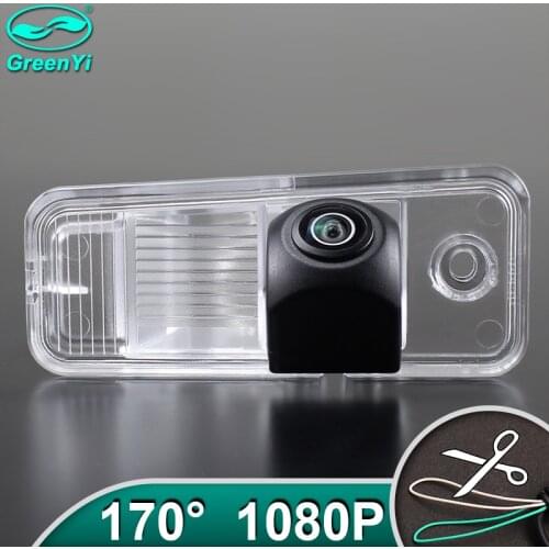 Full HD AHD 1080P Fisheye Lens Car Reverse Backup Rear View Camera For Hyundai Santa Fe IX25 Creta Carens Azera SantaFe 2013-15