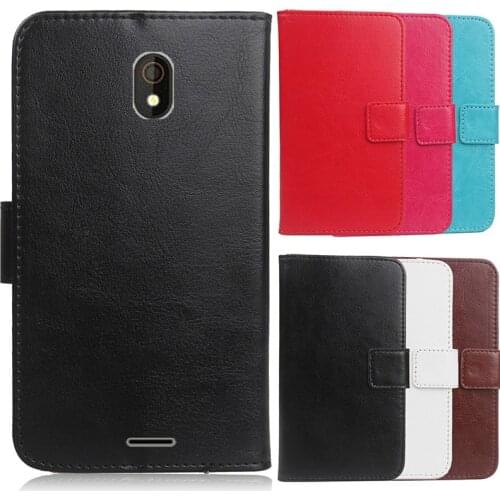 For Orange Neva start Case 4.95 inch Solid Color Flip Leather Case Back Phone Case For Orange Neva start Holster Coque