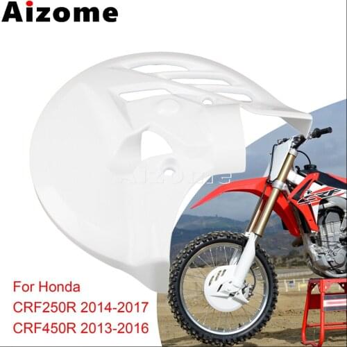 Dirt Bike Motorcycle Front Brake Disc Protection Cover Enduro Brake Disc cover For Honda 2013-2017 CRF450R CRF250R CRF250 CRF450