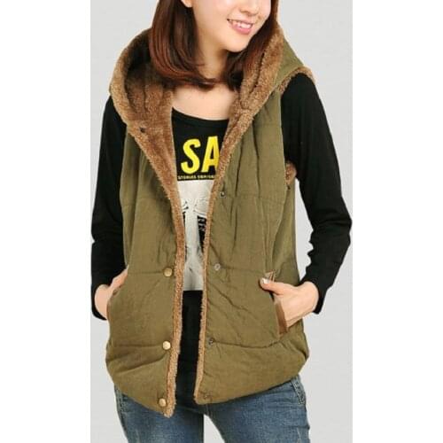 Naiveroo Women's Hooded Vests