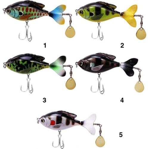 Fishing lures 9 cm/16.8 g vivid colorful propeller spinning tractor bait fishing hard bait sea fishing Приманки рыболовные